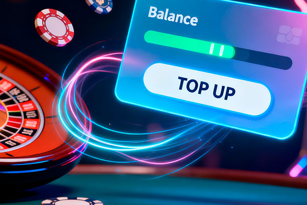 Пополнение счета казино